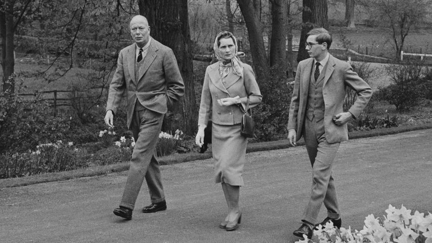 Prinzessin Alice (mittig) mit Prinz Henry und Prinz Richard, 1963