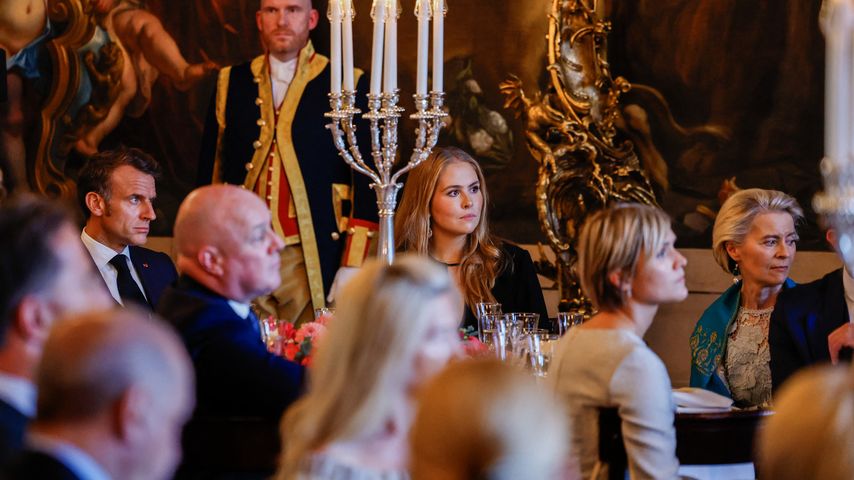 Prinzessin Amalia glänzt bei NATO-Treffen ohne Armschlinge