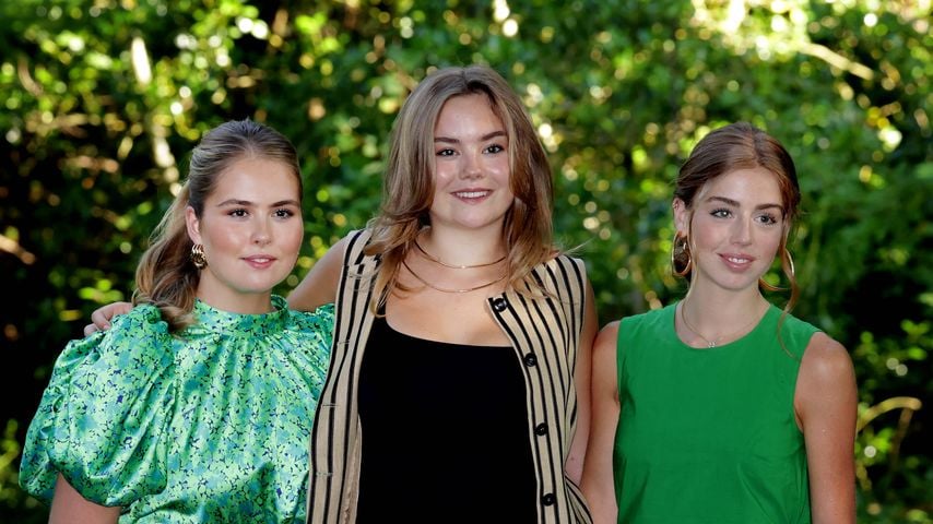Prinzessin Amalia, Prinzessin Alexia und Prinzessin Ariane im Juni 2025