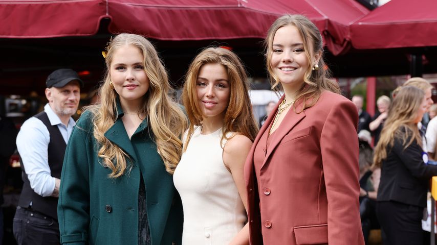 Prinzessin Amalia, Alexia und Ariana der Niederlande, April 2024