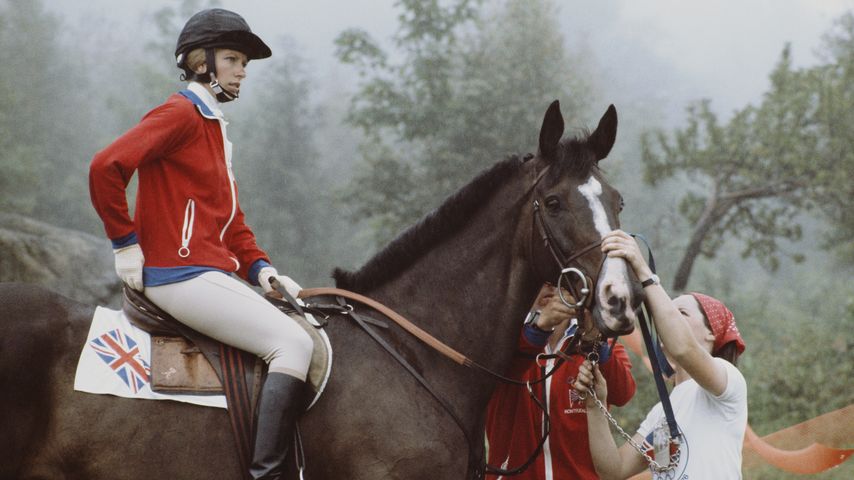 Prinzessin Anne bei den Olympischen Spielen 1976