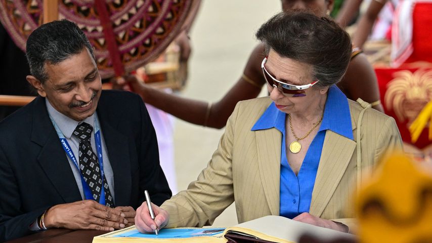 Prinzessin Anne zu Besuch auf Sri Lanka im Januar 2024