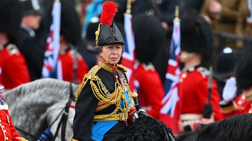 Prinzessin Anne bei der Krönung von König Charles III. im Mai 2023