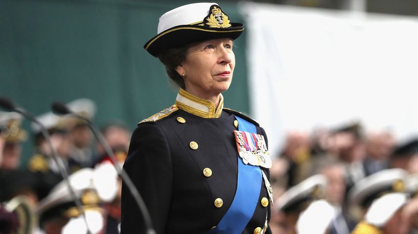 Prinzessin Anne bei einer Zeremonie in Portsmouth
