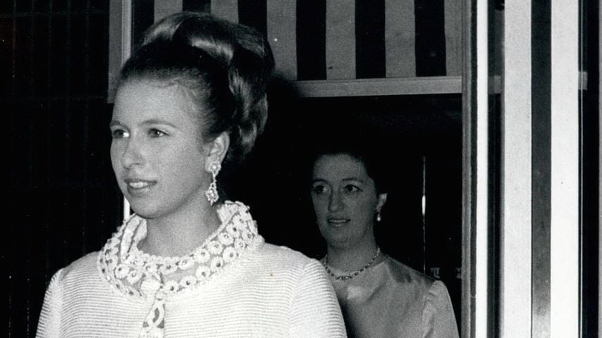 Prinzessin Anne bei der Premiere von "Run Wild, Run Free" im Odeon Theatre in London, 4. Juni 1969