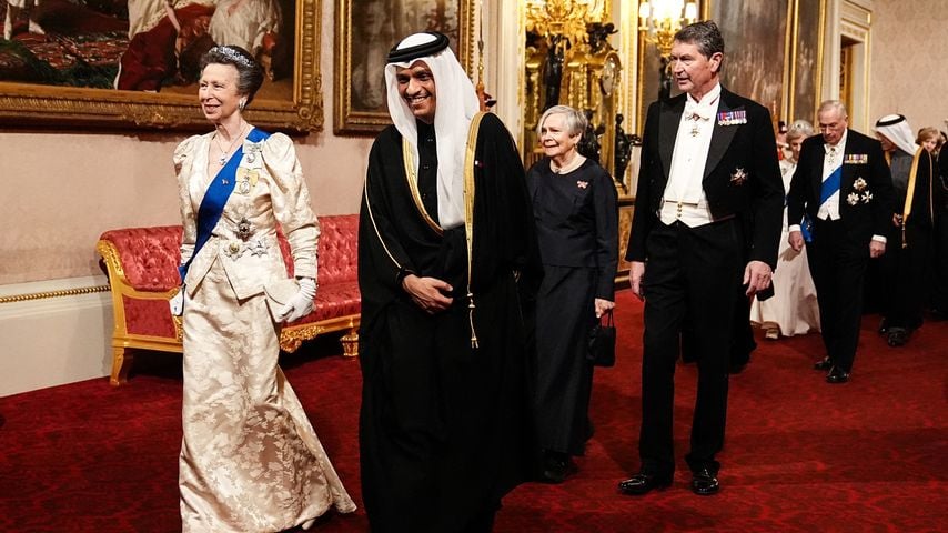 Prinzessin Anne legt einen ungewohnten Glamour-Auftritt hin