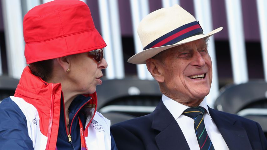 Prinzessin Anne und Prinz Philip 2012 in London