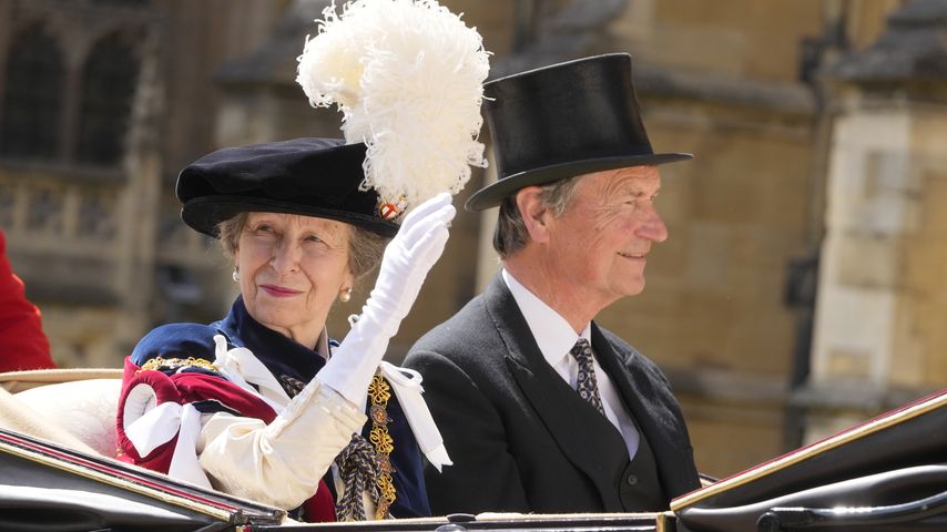 Selten: Prinzessin Anne ist mit ihrem Mann auf Dienstreise