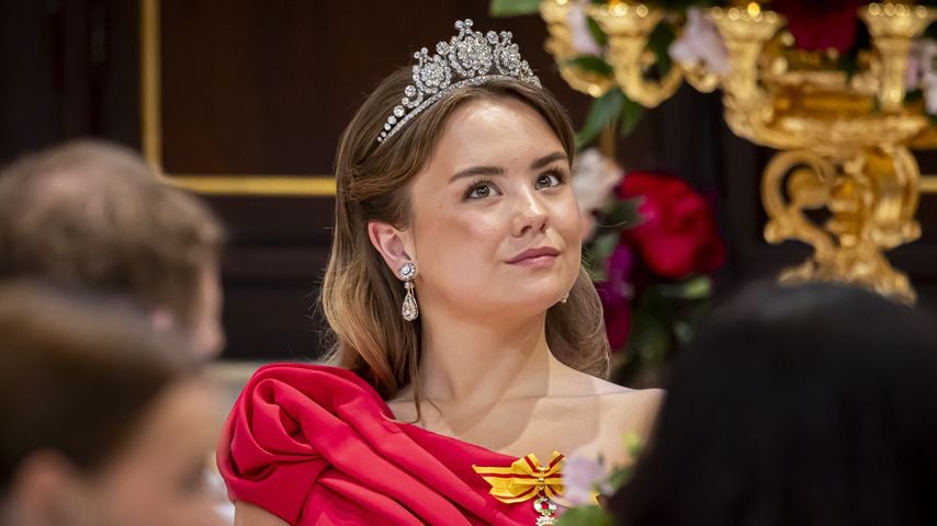 Prinzessin Ariane der Niederlande beim Staatsbankett im Königspalast Amsterdam, 17. Juni 2026