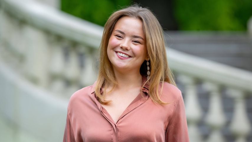 Prinzessin Ariane bei der königlichen Fotosession im Park Clingendael in Den Haag