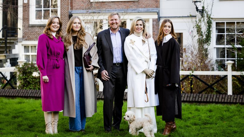 Prinzessin Ariane und Amalia, König Willem-Alexander, Königin Maxima und Prinzessin Alexia, 2024
