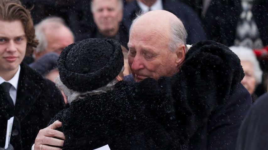 Prinzessin Astrid und König Harald V. in Oslo