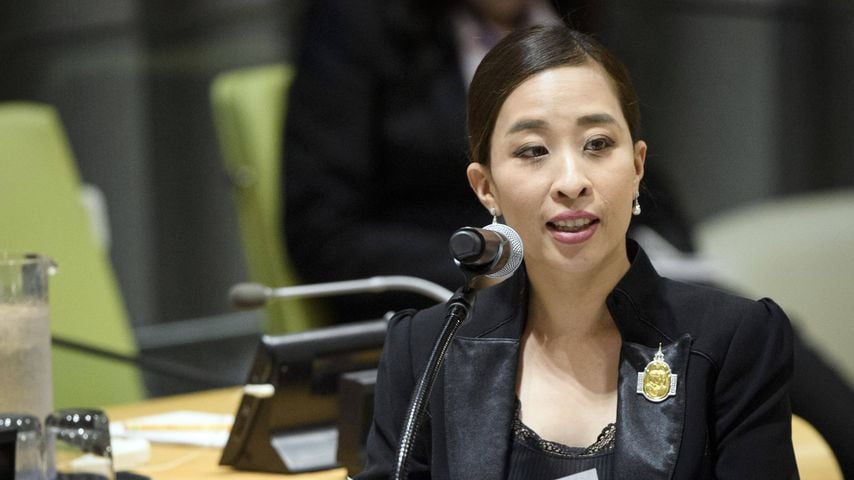 Prinzessin Bajrakitiyabha Mahidol bei der UN-Generalversammlung in New York, Juni 2017