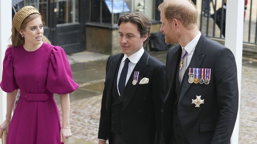 Prinzessin Beatrice, Edoardo Mapelli Mozzi und Prinz Harry