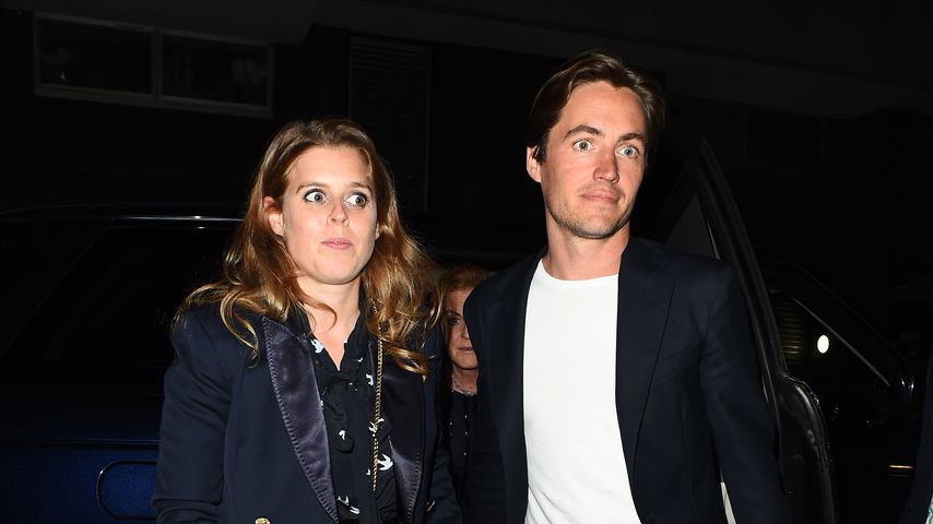 Prinzessin Beatrice mit ihrem Verlobten Edoardo im Juli 2019