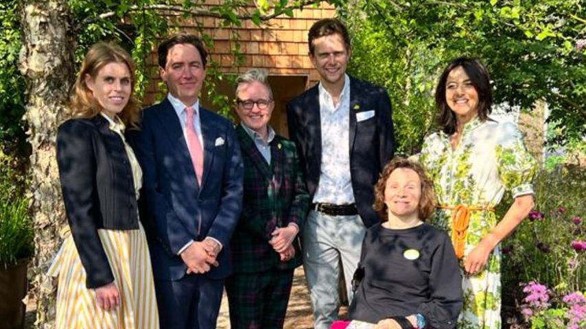 Prinzessin Beatrice mit ihrem Mann bei der Chelsea Flower Show