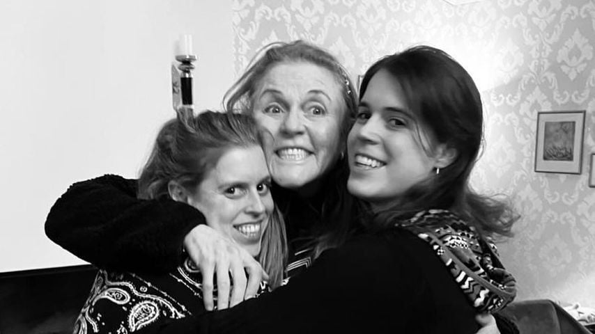 Prinzessin Beatrice, Sarah Ferguson und Prinzessin Beatrice im März 2024