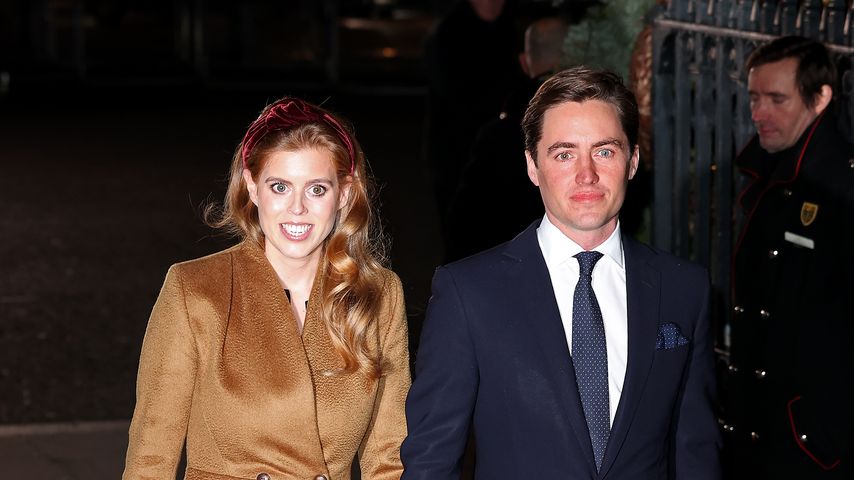 Prinzessin Beatrice und Edoardo Mapelli Mozzi im Dezember 2021