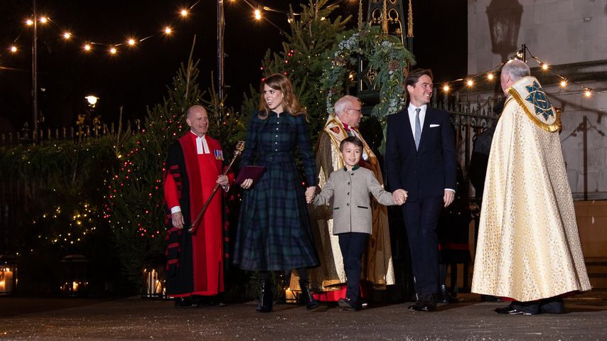 Traditionell schick? Prinzessin Beatrice trägt Schottenkleid