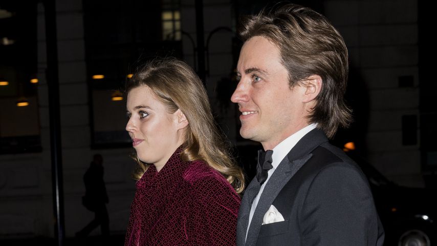 Prinzessin Beatrice und Edoardo Mapelli Mozzi in London im März 2019