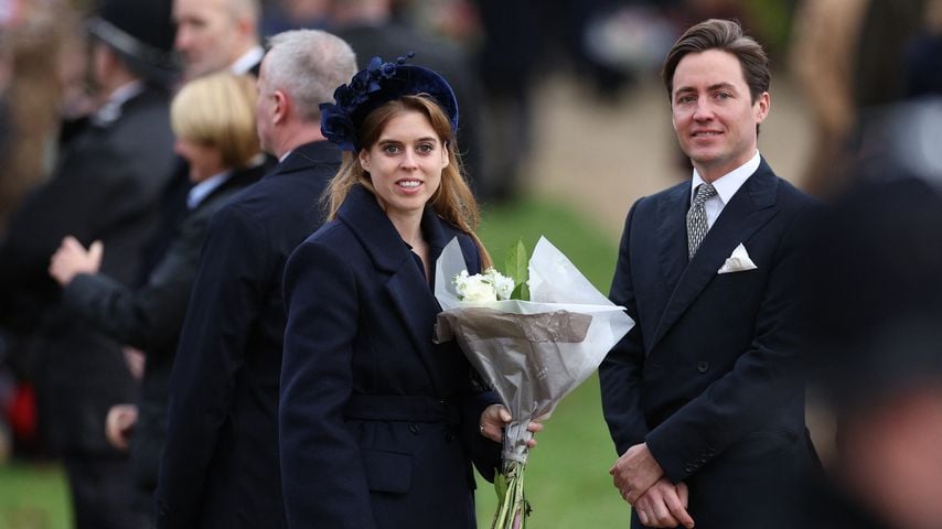 Prinzessin Beatrice und Edoardo strahlen bei Gala-Besuch