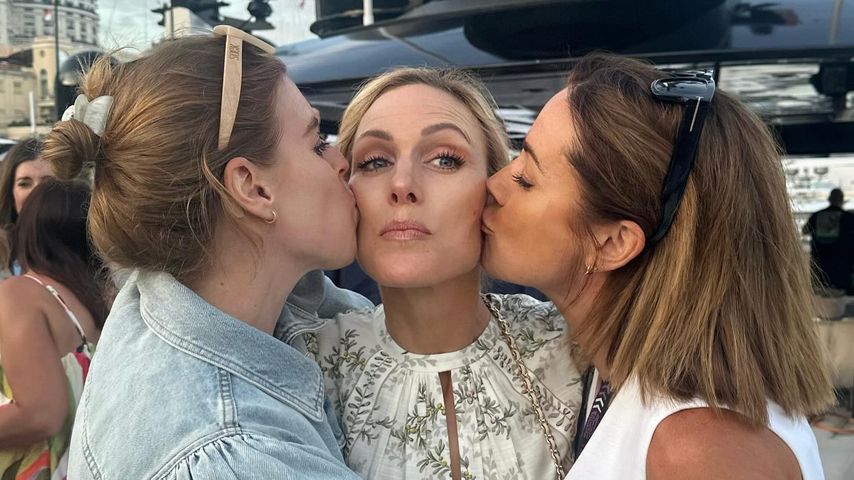 Prinzessin Beatrice, Zara Tindall und Natalie Pinkham beim Monaco Grand Prix 2024