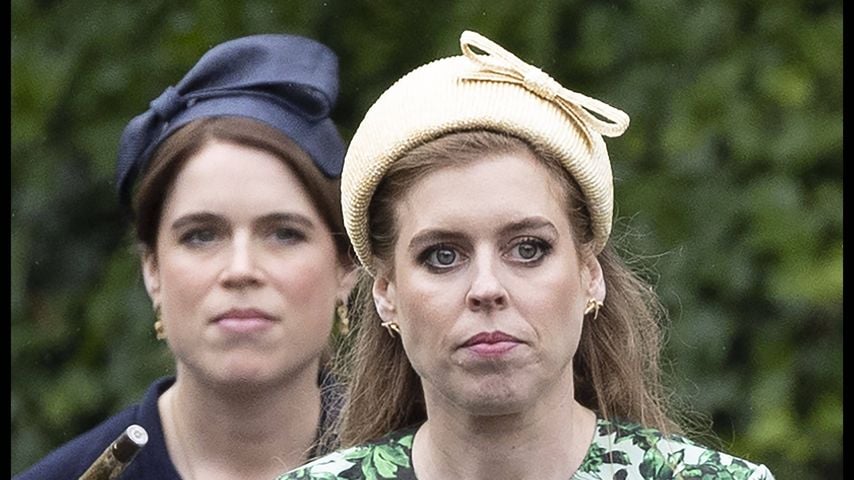 Prinzessinnen Eugenie & Beatrice bei der Hochzeit von Peter