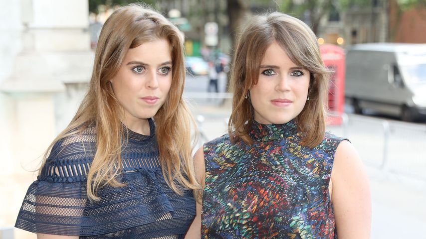 Prinzessin Beatrice und Prinzessin Eugenie in London, 2017