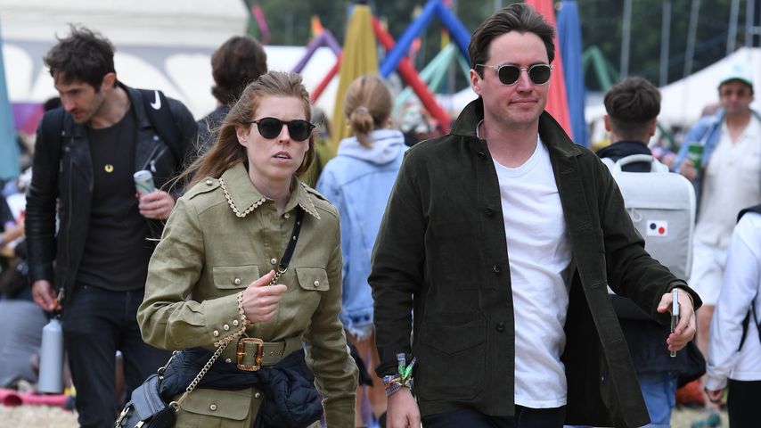 Prinzessin Beatrice und und ihr Mann Edoardo Mapelli Mozzi im Juni 2022