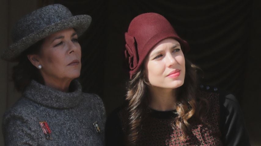 Prinzessin Caroline von Hannover und Charlotte Casiraghi im November 2017