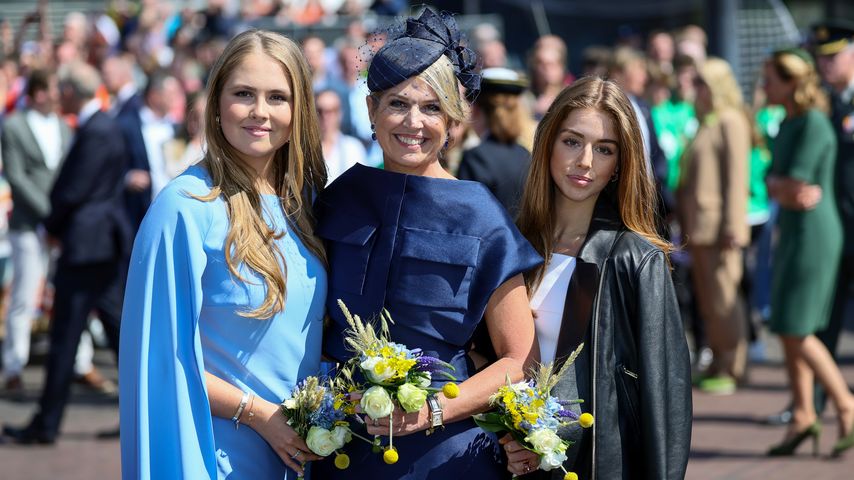 Prinzessin Catharina-Amalia, Königin Máxima und Prinzessin Alexia