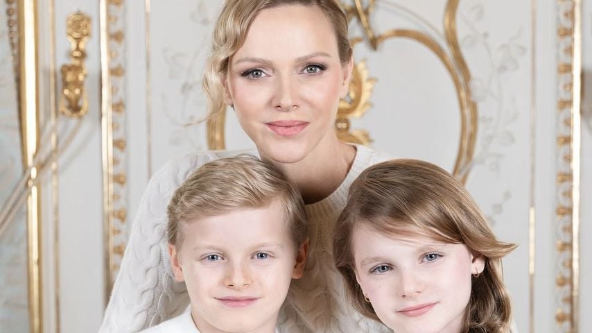 Prinzessin Charlene teilt auf Instagram seltenes Foto mit ihren 11-jährigen Zwillingen