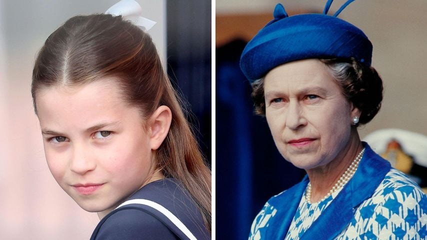 Prinzessin Charlotte sieht Queen Elizabeth immer ähnlicher