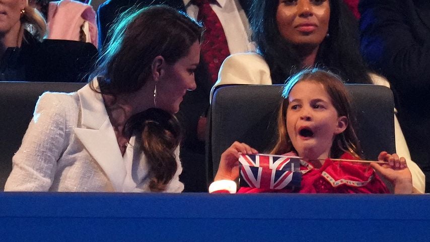 Herzogin Kate und Prinzessin Charlotte im Juni 2022