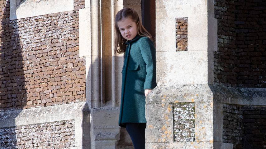 Prinzessin Charlotte an der St. Mary Magdalena Kirche in Sandringham