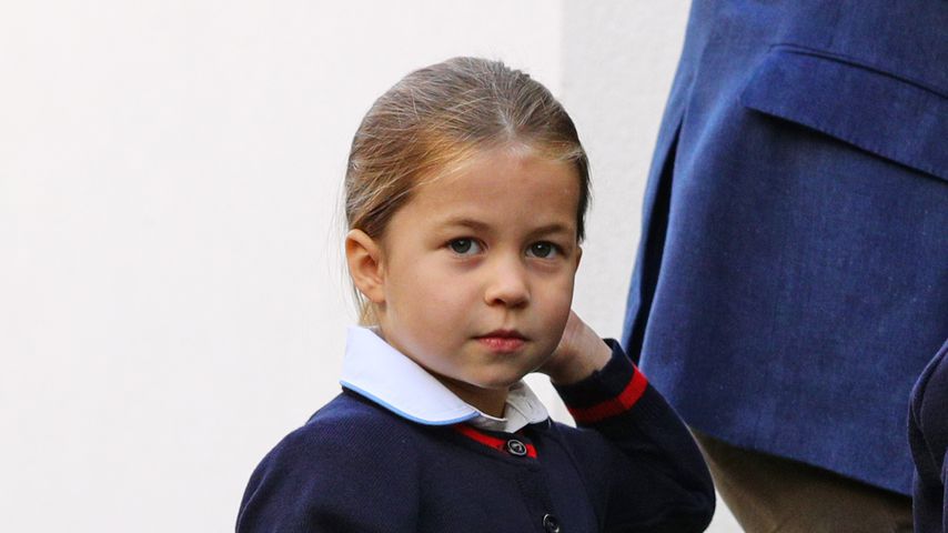Prinzessin Charlotte am Tag ihrer Einschulung