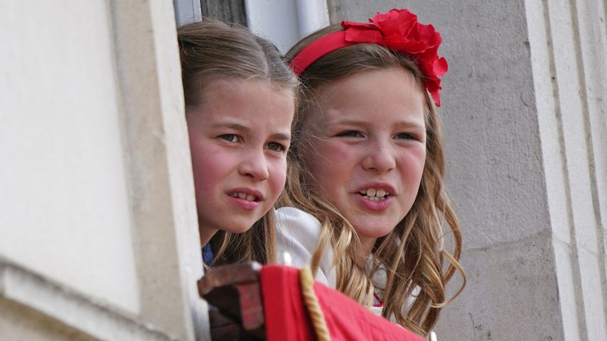 Prinzessin Charlotte und Mia Tindall, britische Royals