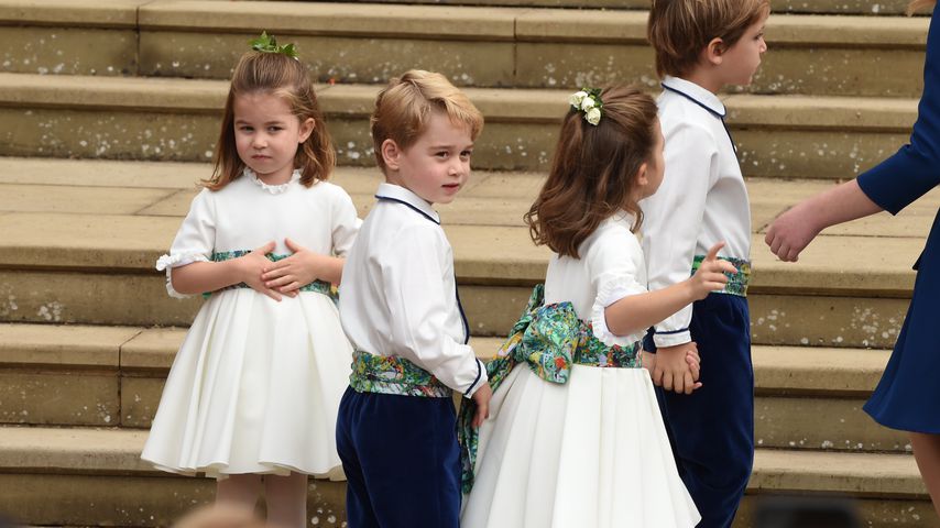 Prinzessin Charlotte und Prinz George im Oktober 2018