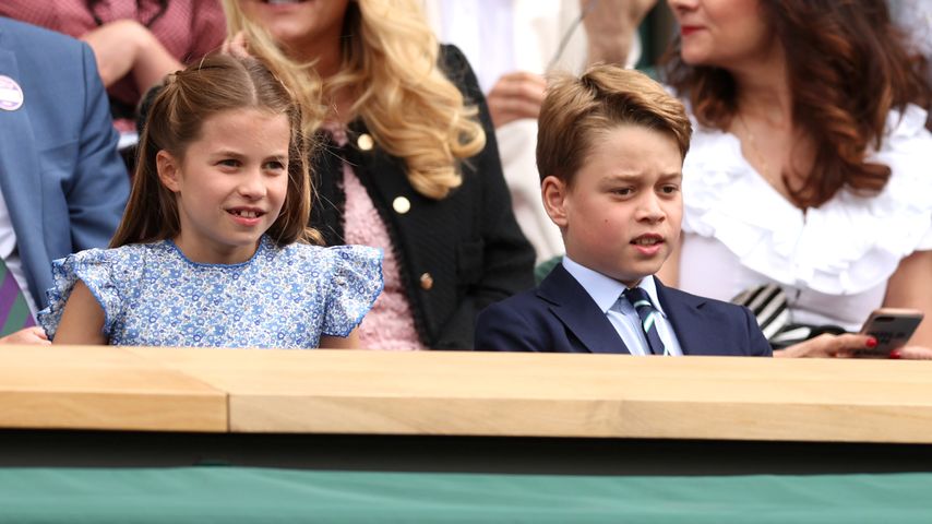 Prinzessin Charlotte und Prinz George im Juli 2023