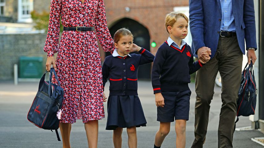 Prinzessin Charlotte und Prinz George im September 2019