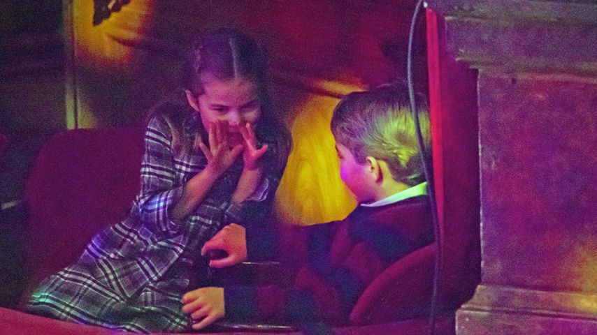 Prinzessin Charlotte und Prinz George in London