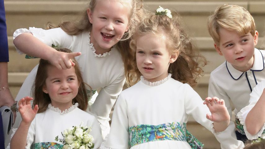 Prinzessin Charlotte und Prinz George im Oktober 2018 in Windsor