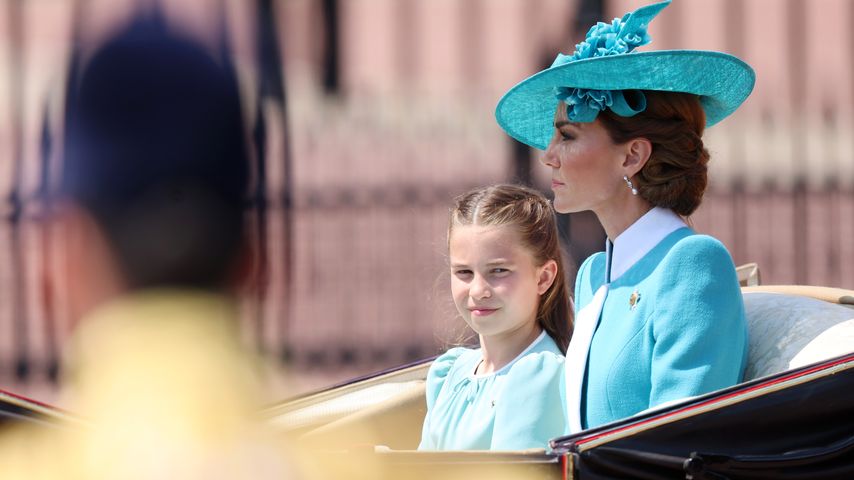 Prinzessin Charlotte und Prinzessin Kate bei Trooping the Colour 2025