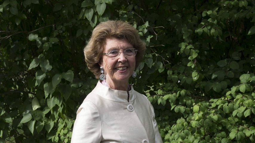 Prinzessin Désirée bei der Hochzeit von Vicky Andrén und Gustaf Magnuson