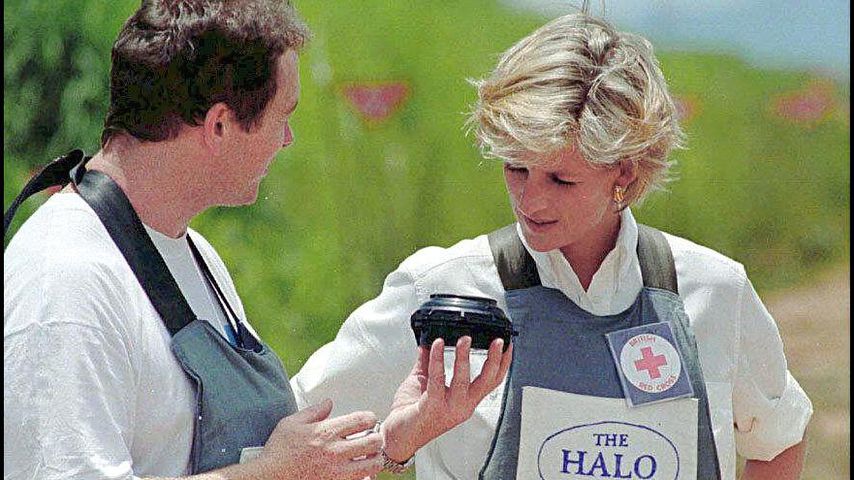 Prinzessin Diana in Huambo
