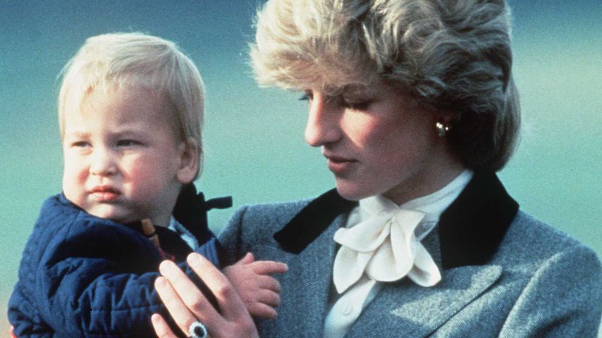 Prinz William und Prinzessin Diana, 1983