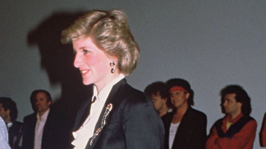 Prinzessin Diana bei einem Besuch in Kanada 1987