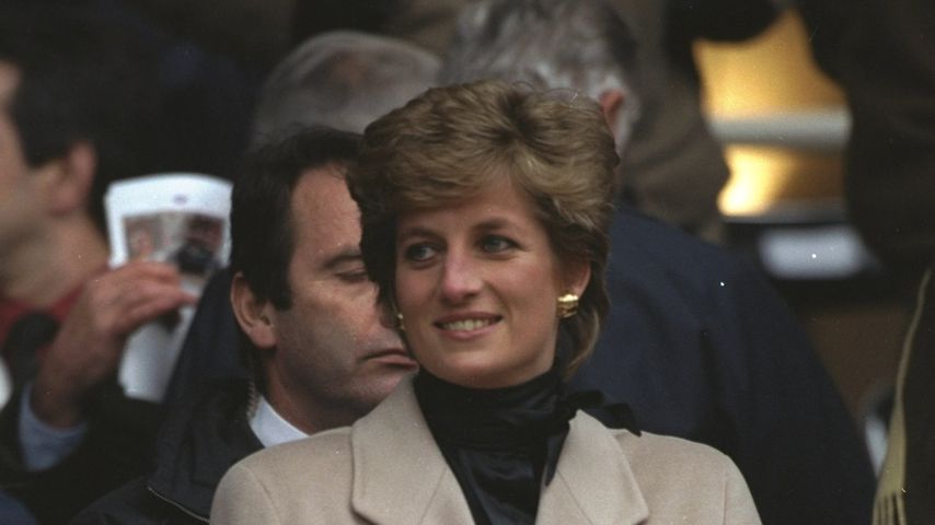 Prinzessin Diana im Parc de Princes in Paris, 1995