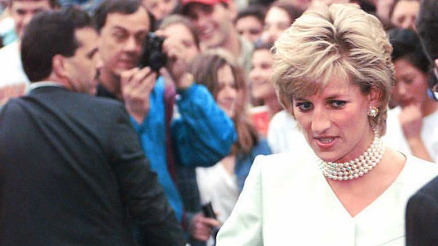 Prinzessin Diana in Evanston, 1996
