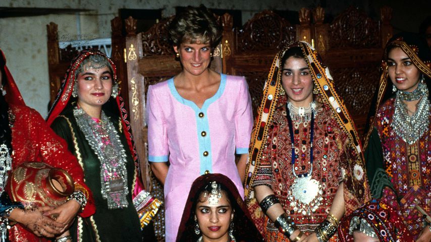 Rührende Bilder: So strahlte Prinzessin Diana in Pakistan